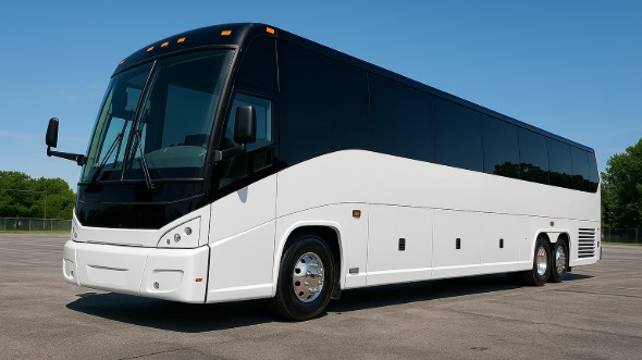 aurora employee shuttle charter bus rental