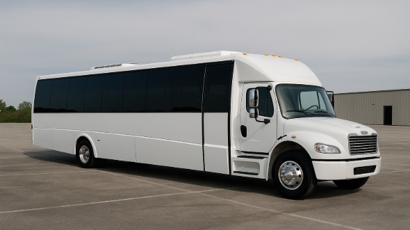 aurora employee shuttle minibus rental